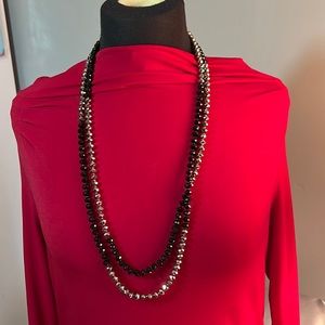 Rhinestone sparkle necklace
